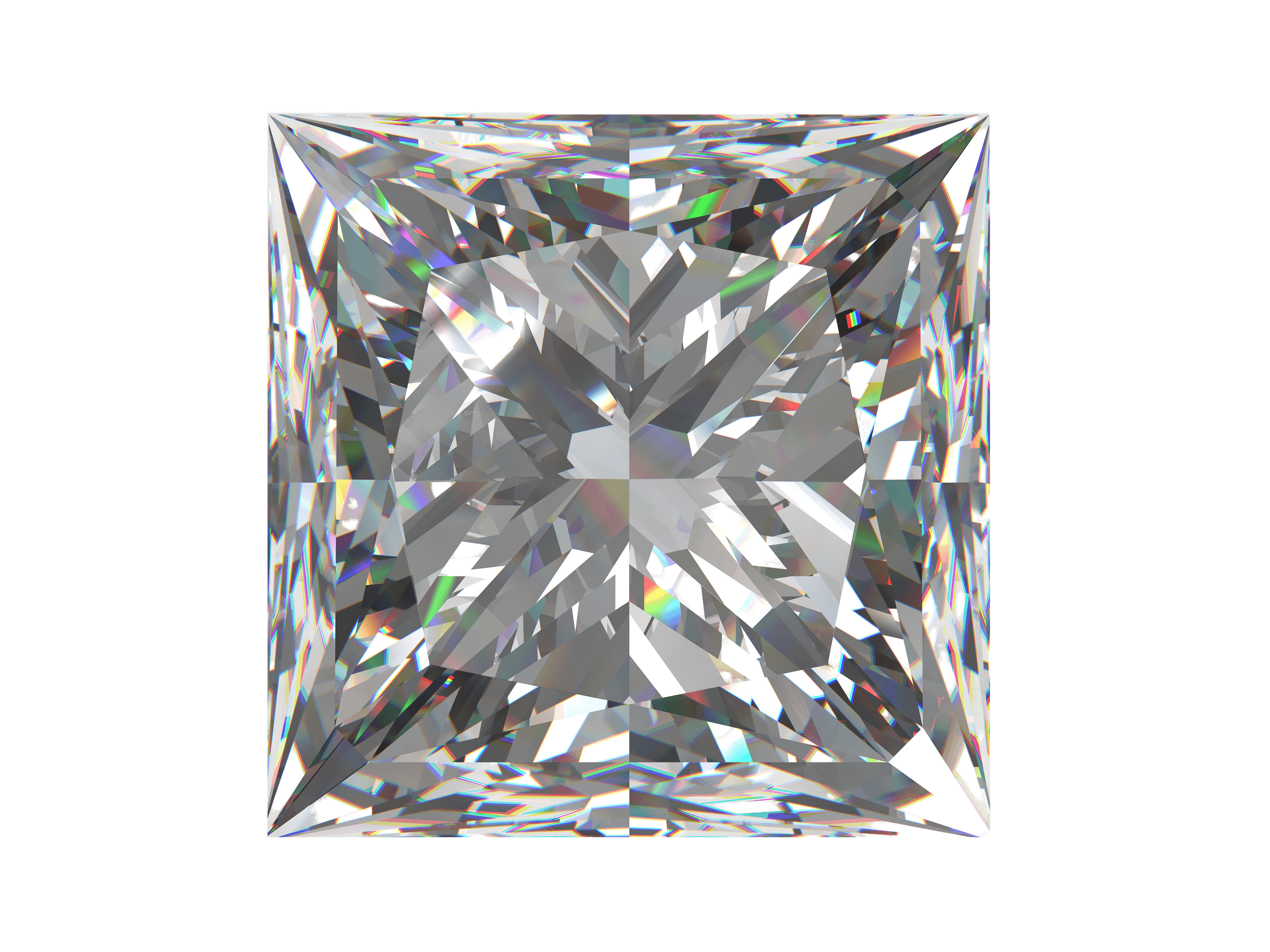 Asscher-cut diamond