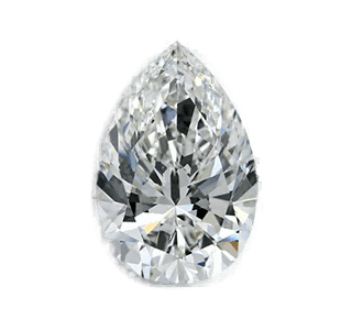 Pear-cut diamond